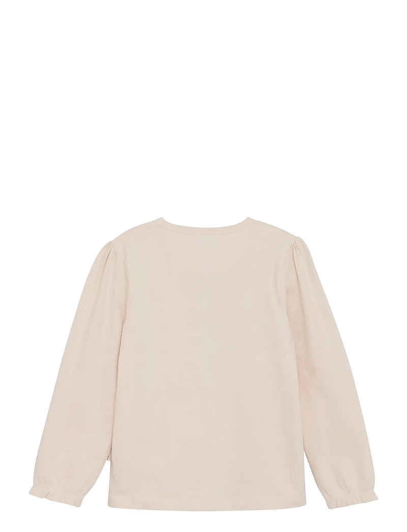 Minymo - T-shirt LS - sweatshirts - sandshell - 2