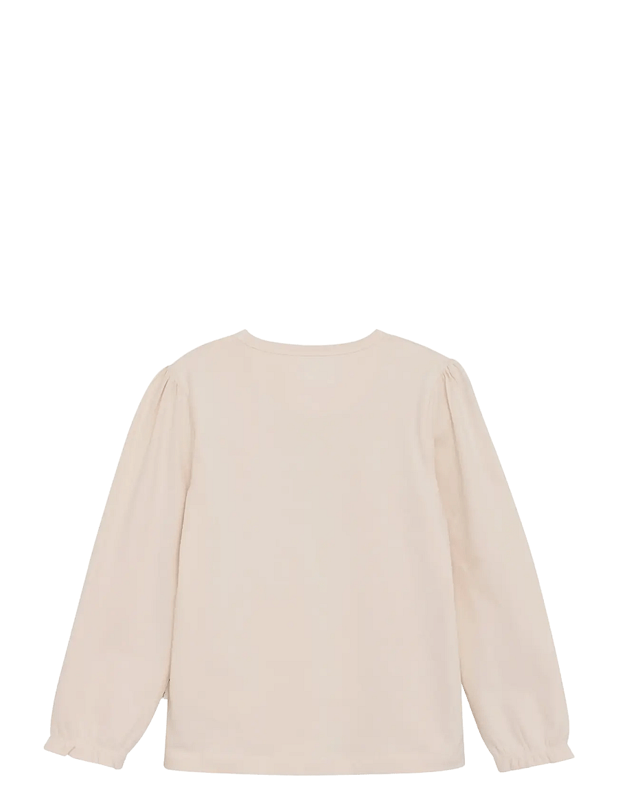 Minymo - T-shirt LS - sweatshirts - sandshell - 2