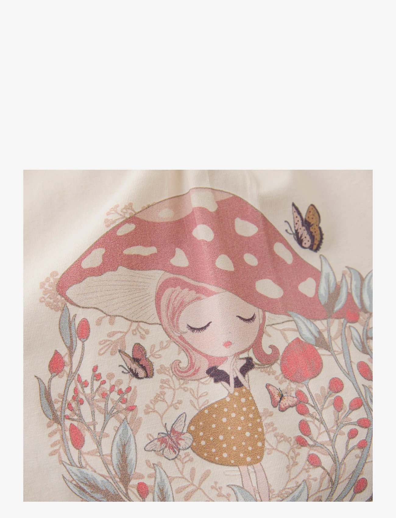 Minymo - T-shirt LS - herbstliche kleidung - sandshell - 2