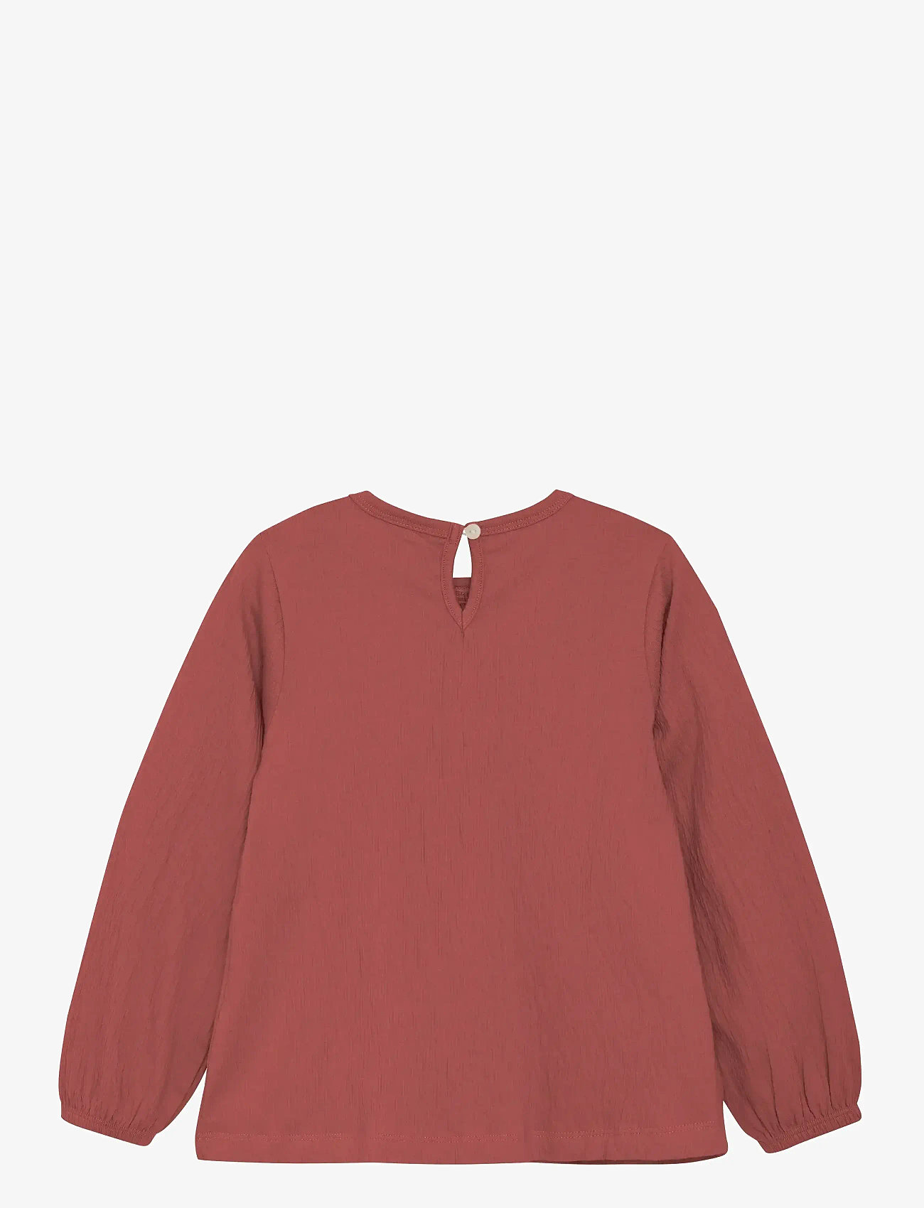 Minymo - Blouse LS - pluusid ja tuunikad - withered rose - 1