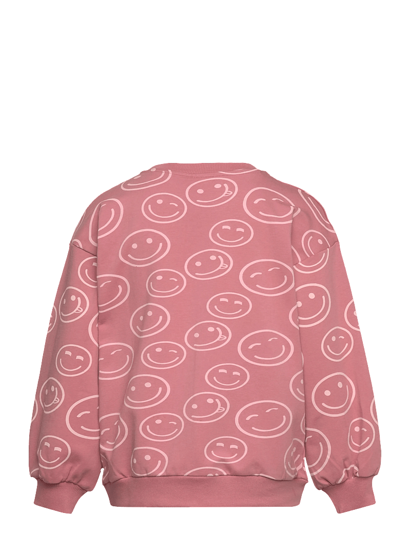 Minymo - Sweatshirt LS AOP - sweatshirts - withered rose - 1