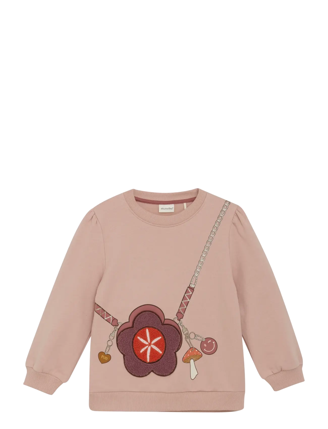 Minymo Sweatshirt LS - Riided - MISTY ROSE / beige