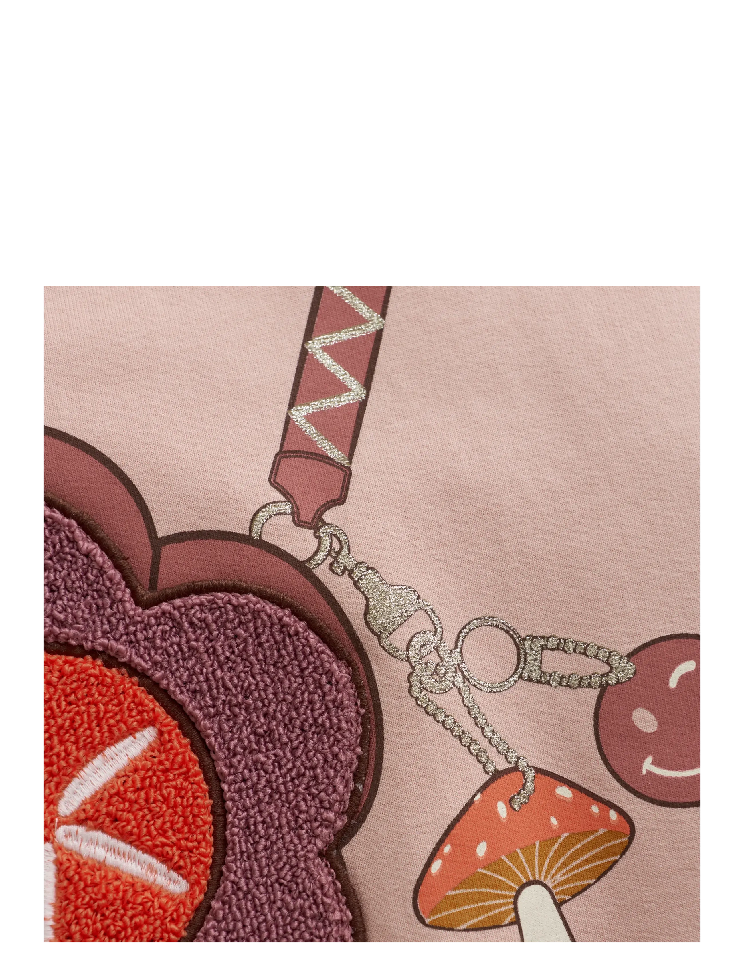 Minymo - Sweatshirt LS - sweatshirts - misty rose - 3