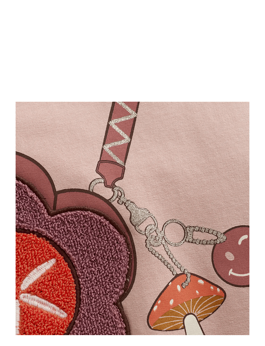 Minymo - Sweatshirt LS - sweatshirts - misty rose - 3