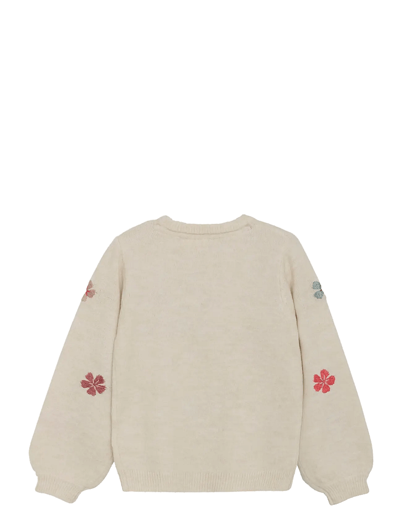 Minymo - Pullover Knit - sweatshirts - sandshell - 1