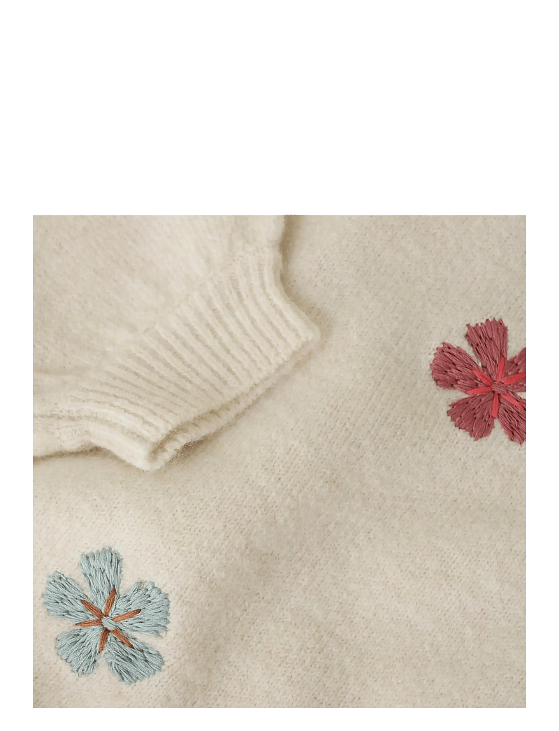 Minymo - Pullover Knit - sweatshirts - sandshell - 2