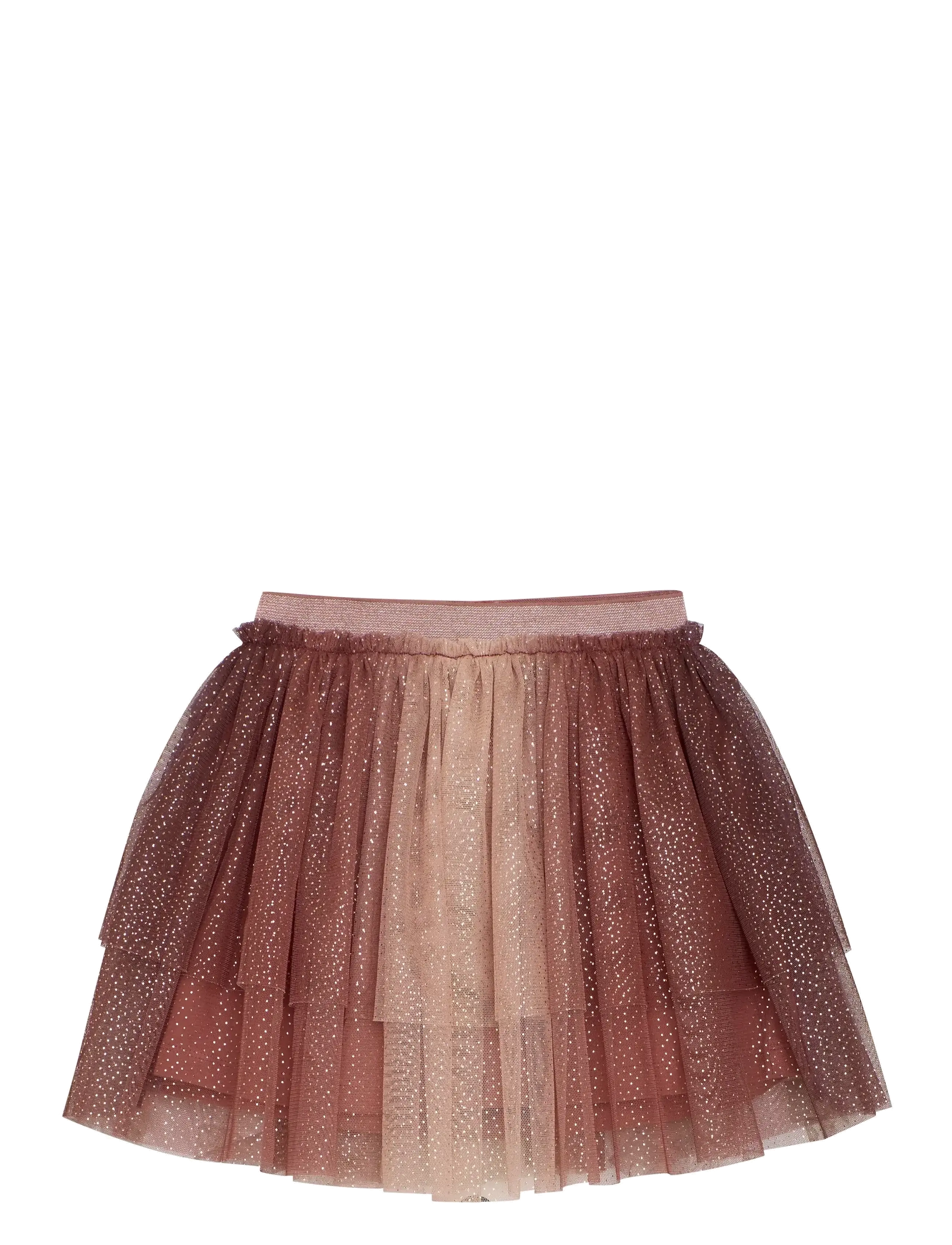 Skirt w. Glitter - WITHERED ROSE