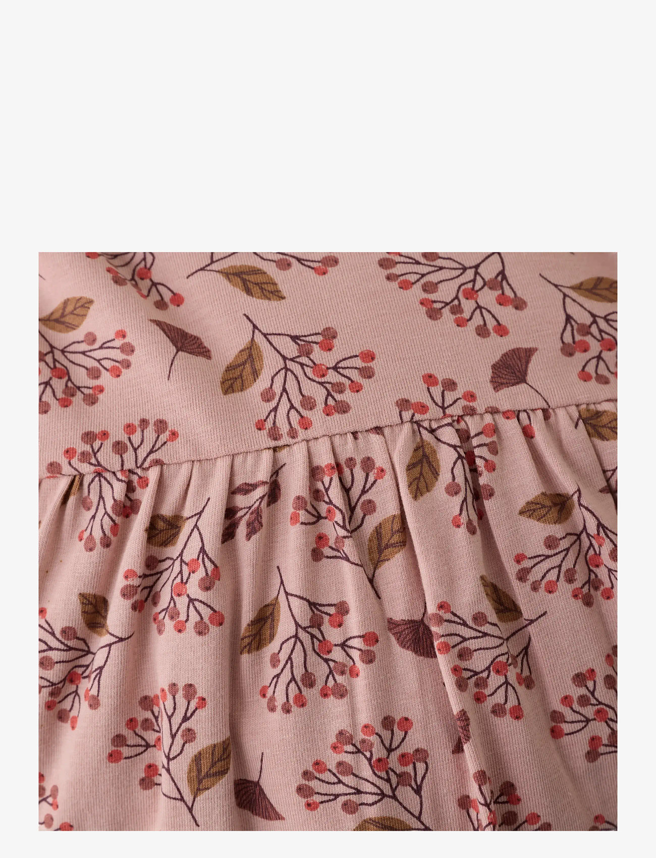 Minymo - Dress LS AOP - pikkade varrukatega vabaaja kleidid - misty rose - 2