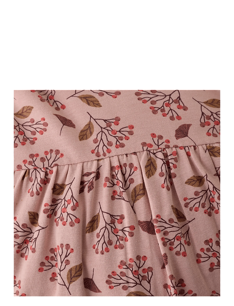 Minymo - Dress LS AOP - pikkade varrukatega vabaaja kleidid - misty rose - 2