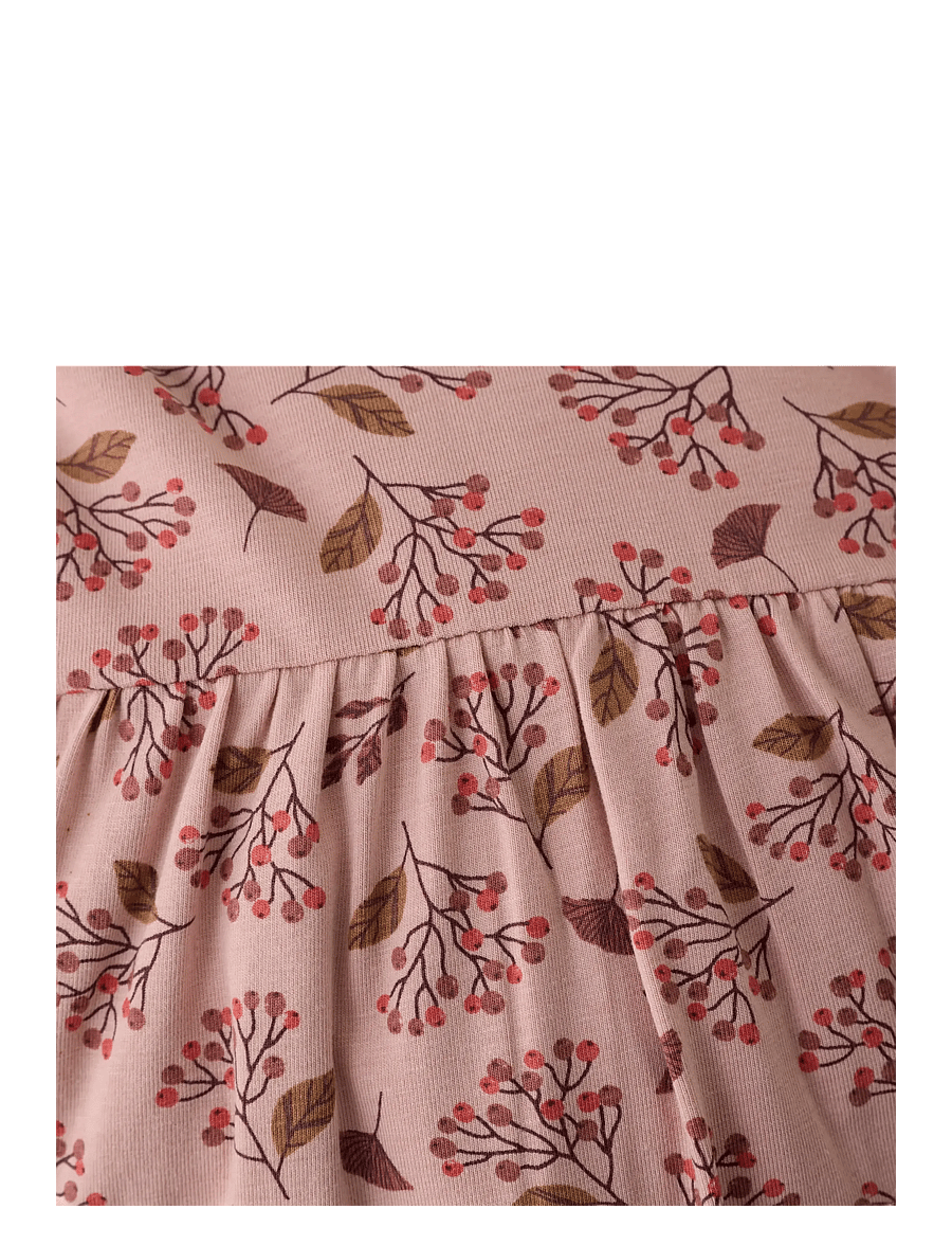 Minymo - Dress LS AOP - robes décontractées à manches longues - misty rose - 2