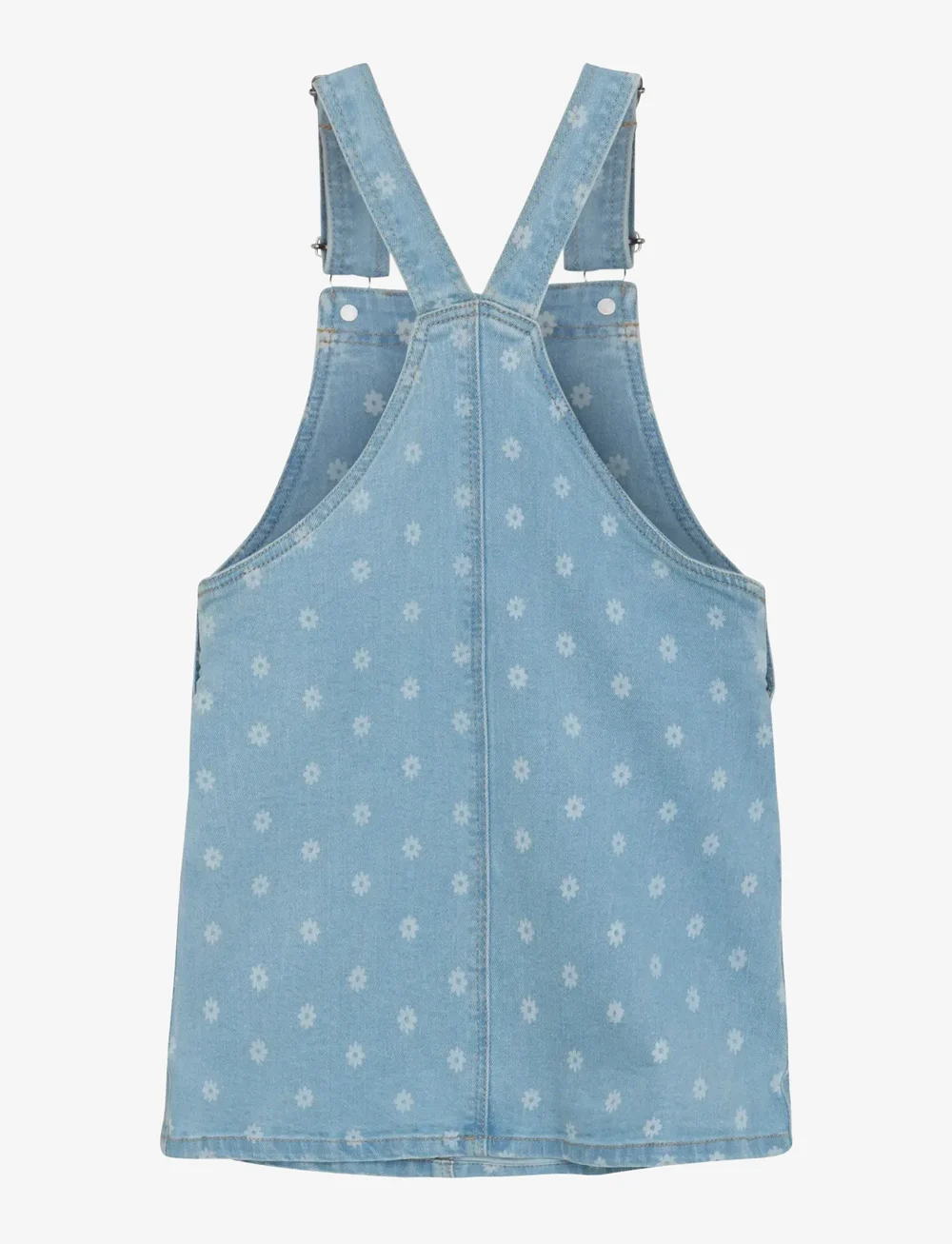 Minymo - Spencer AOP Denim - varrukateta vabaaja kleidid - china blue - 1