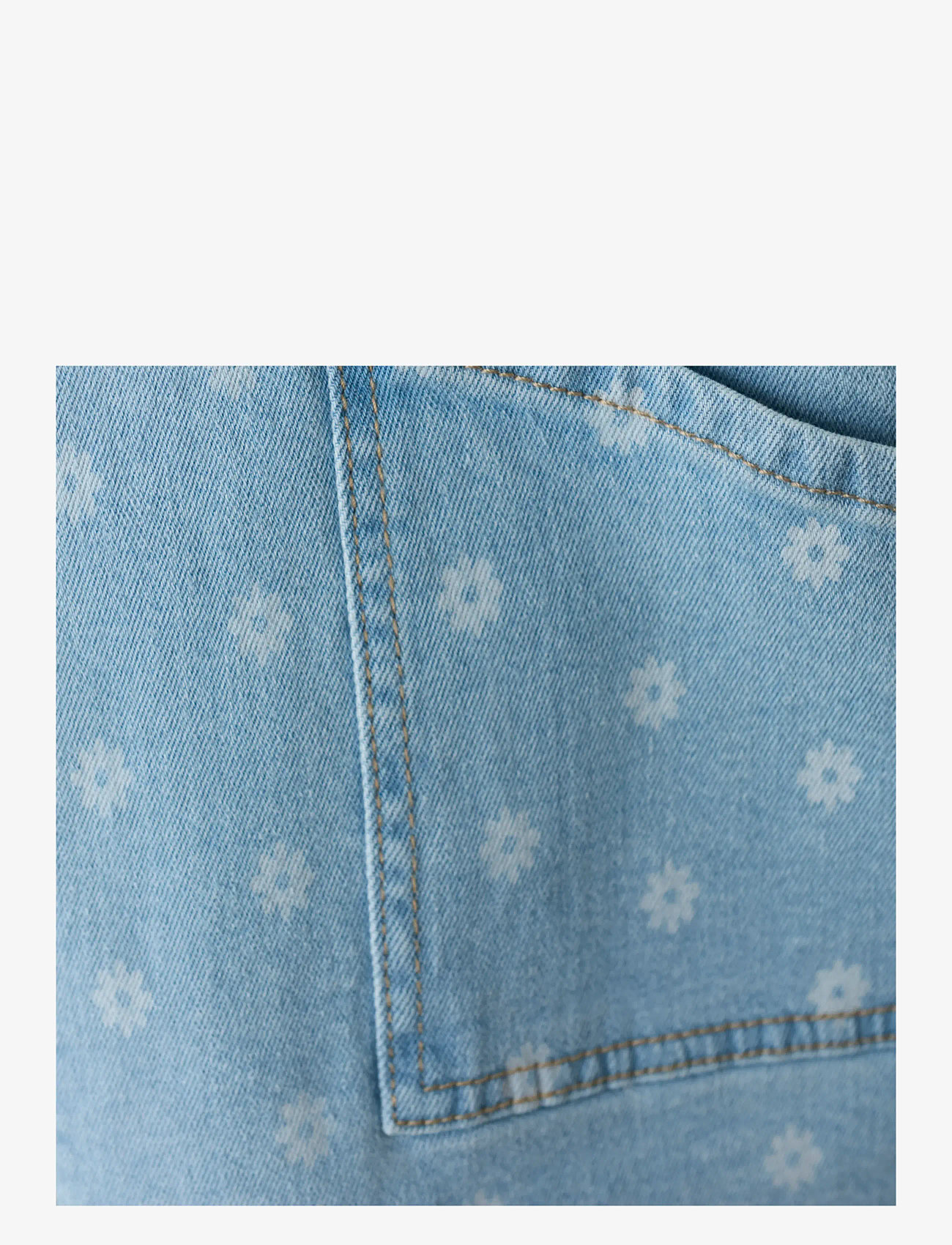 Minymo - Spencer AOP Denim - Ärmellose freizeitkleider - china blue - 2