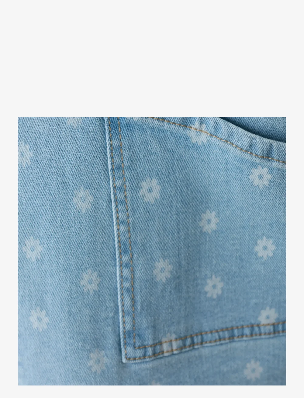 Minymo - Spencer AOP Denim - varrukateta vabaaja kleidid - china blue - 2