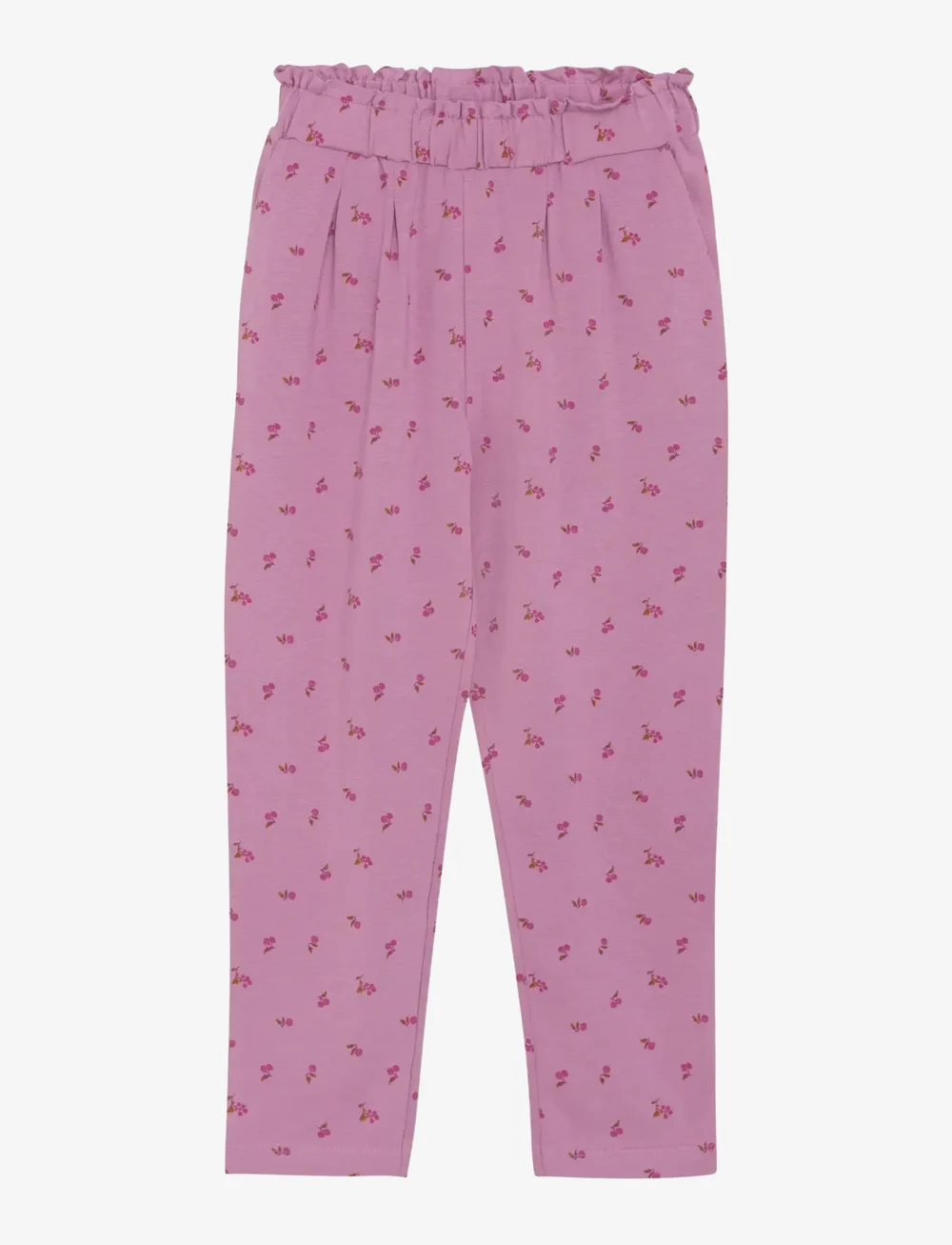 Minymo - Pants AOP - baby trousers - mauve orchid - 0
