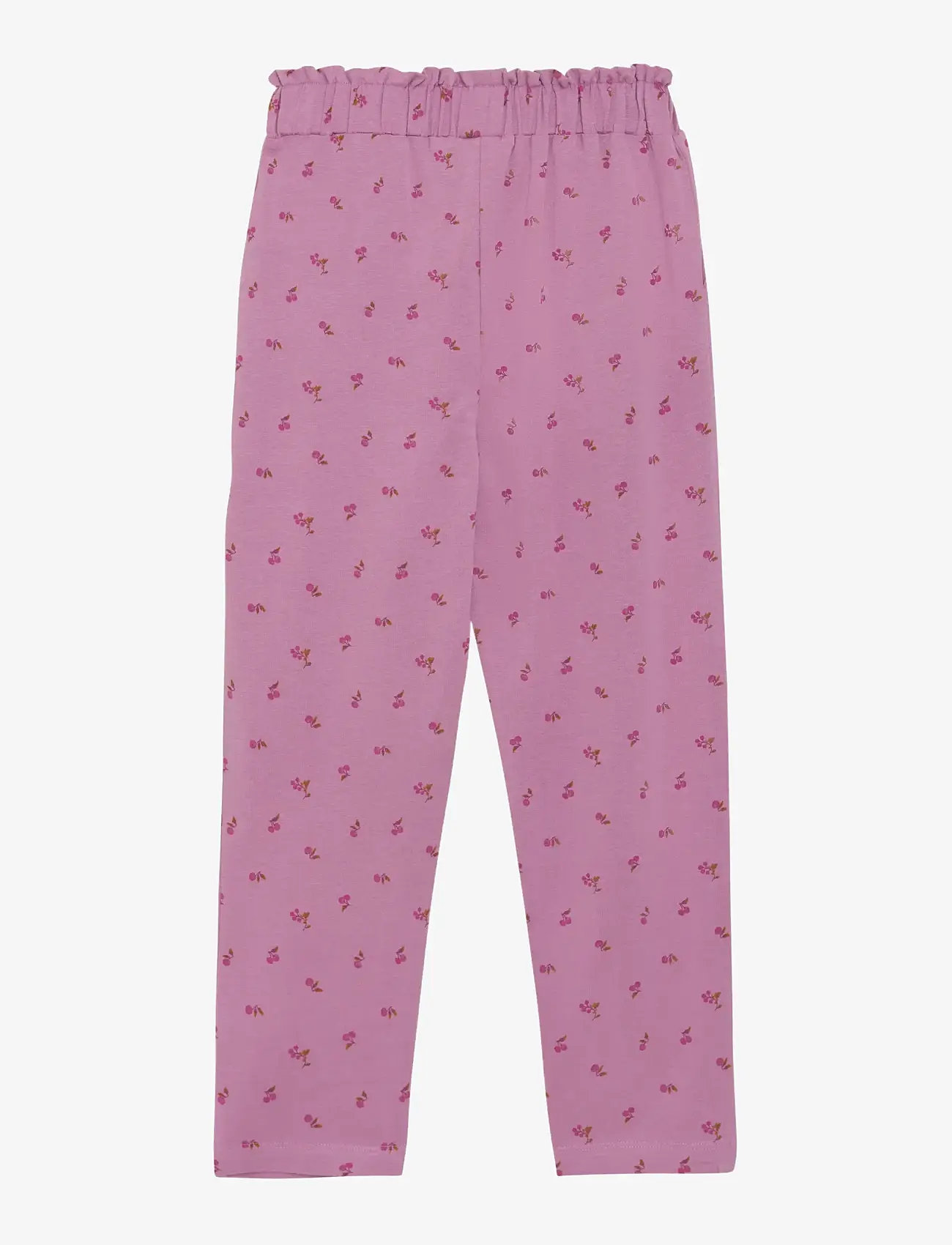 Minymo - Pants AOP - herbstliche kleidung - mauve orchid - 1