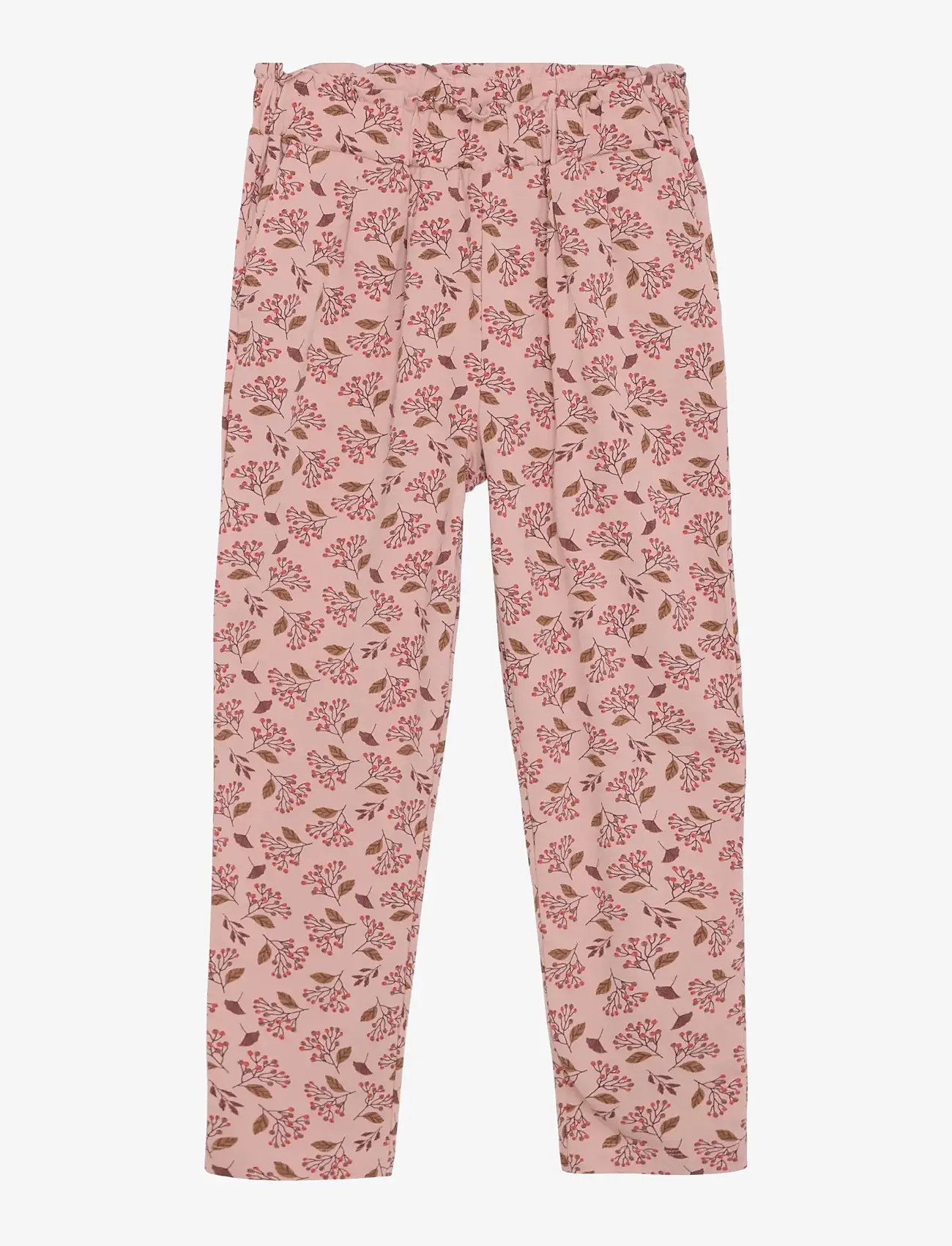 Minymo - Pants AOP - efterårstøj - misty rose - 1