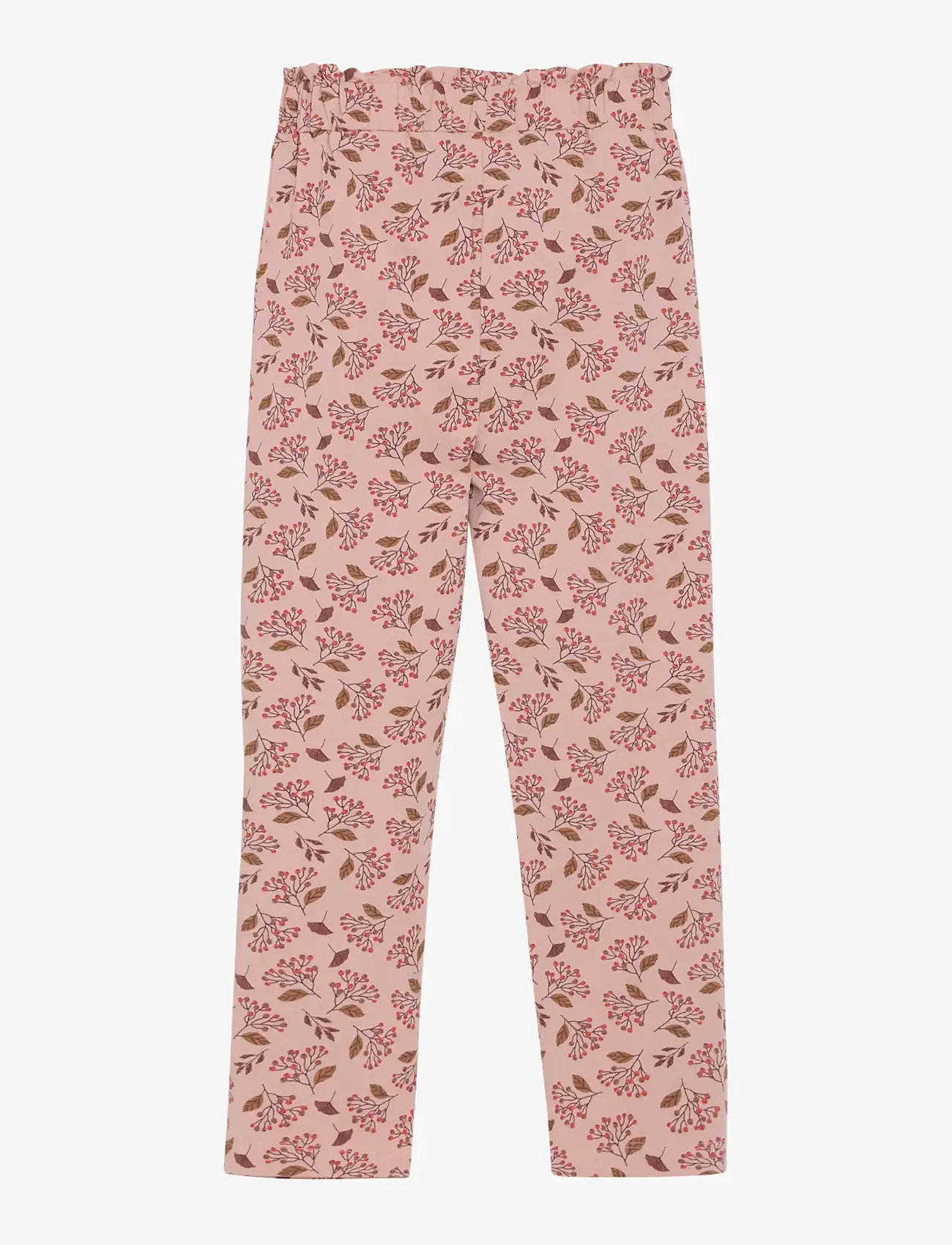 Minymo - Pants AOP - efterårstøj - misty rose - 2