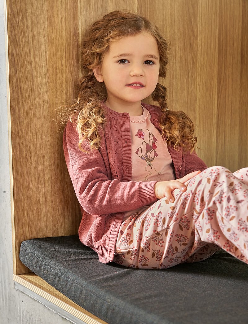 Minymo - Pants AOP - osta vanuse järgi - misty rose - 0