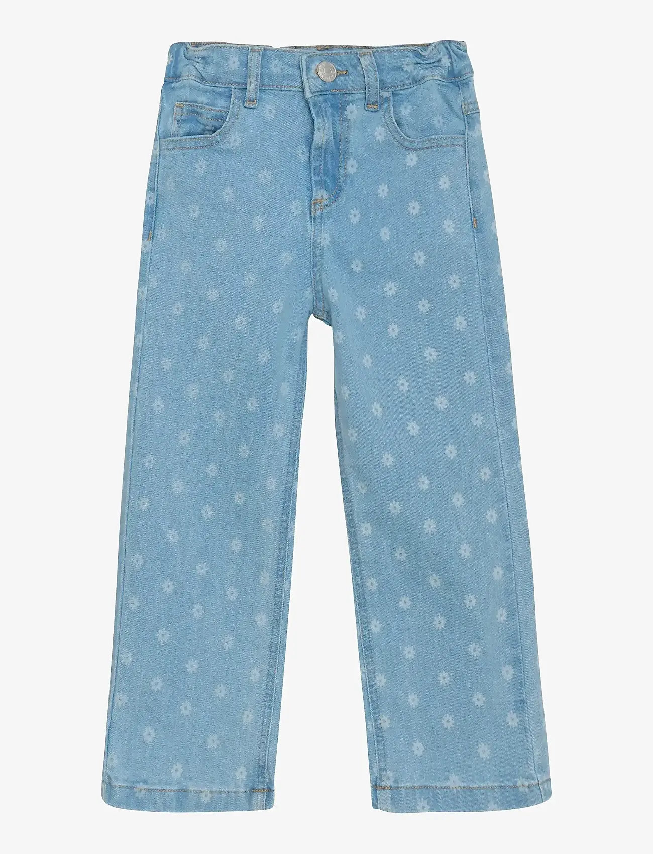 Minymo - Pants AOP Denim - china blue - 1