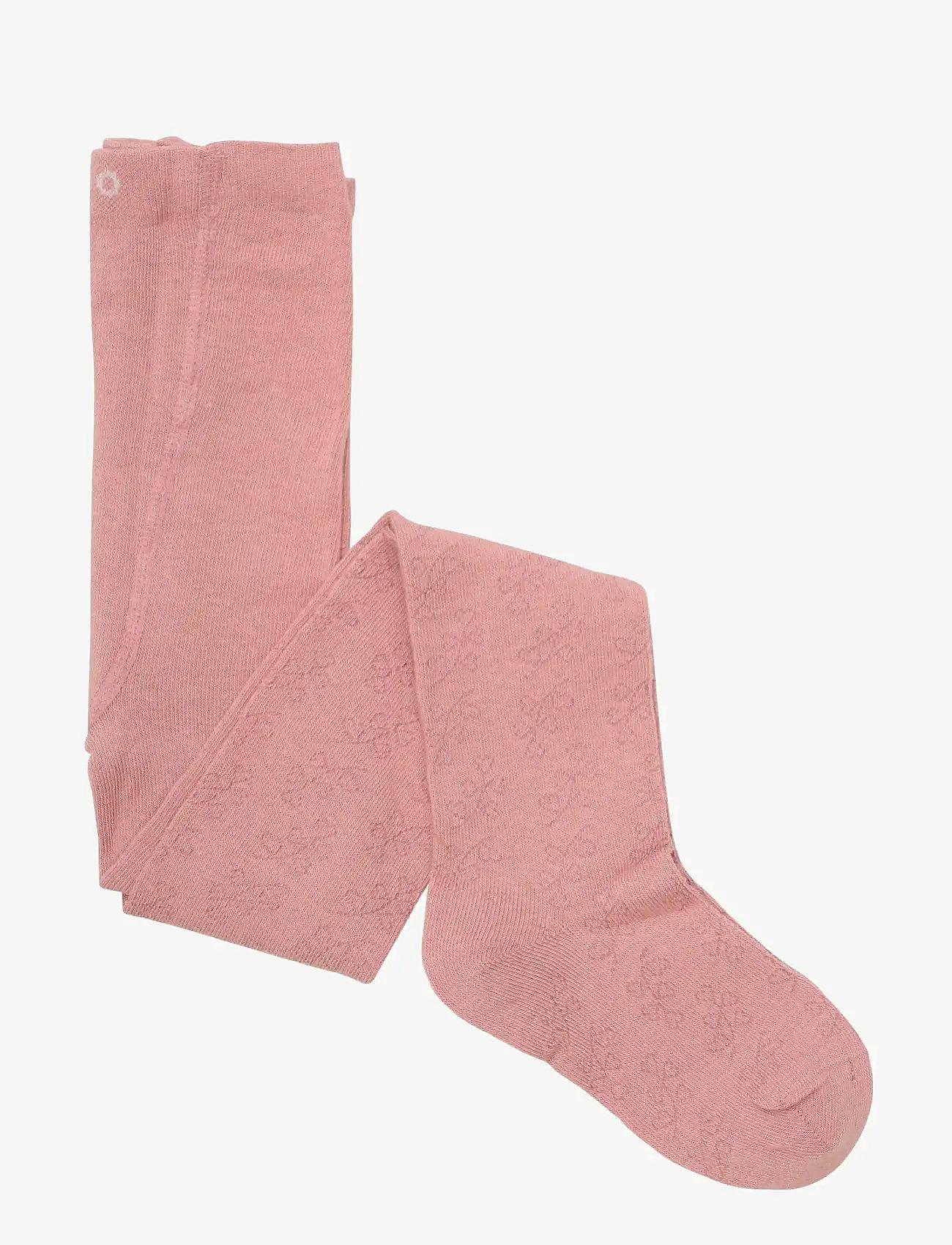 Minymo - 2-Pack Stockings w. Pattern - herbstliche kleidung - misty rose - 2