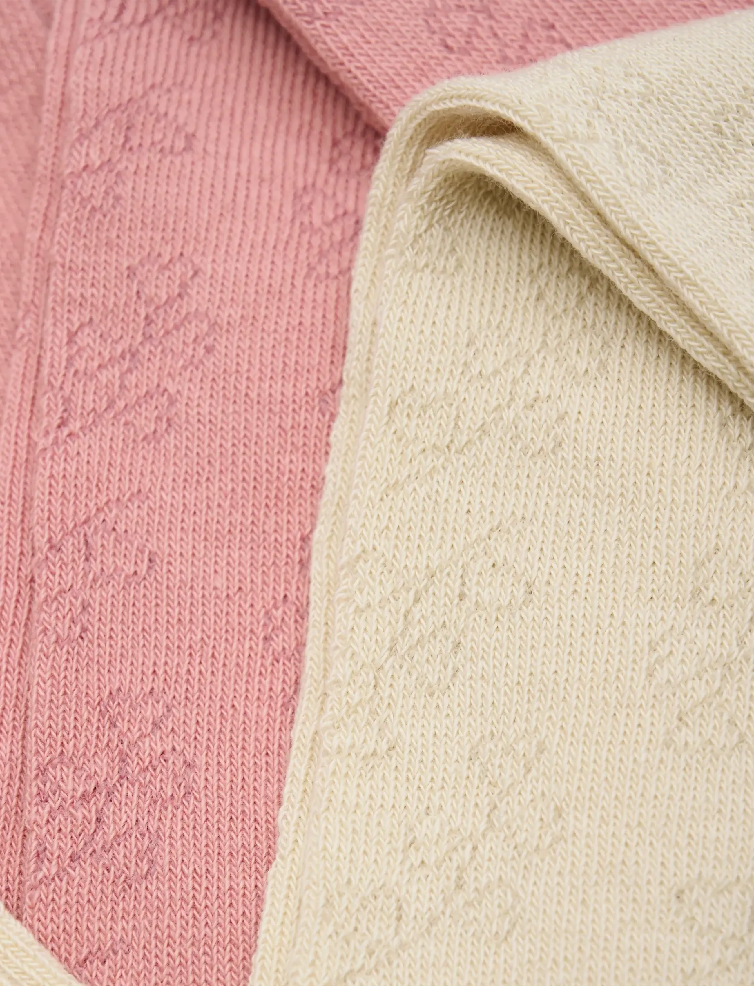 Minymo - 2-Pack Stockings w. Pattern - laveste priser - misty rose - 3