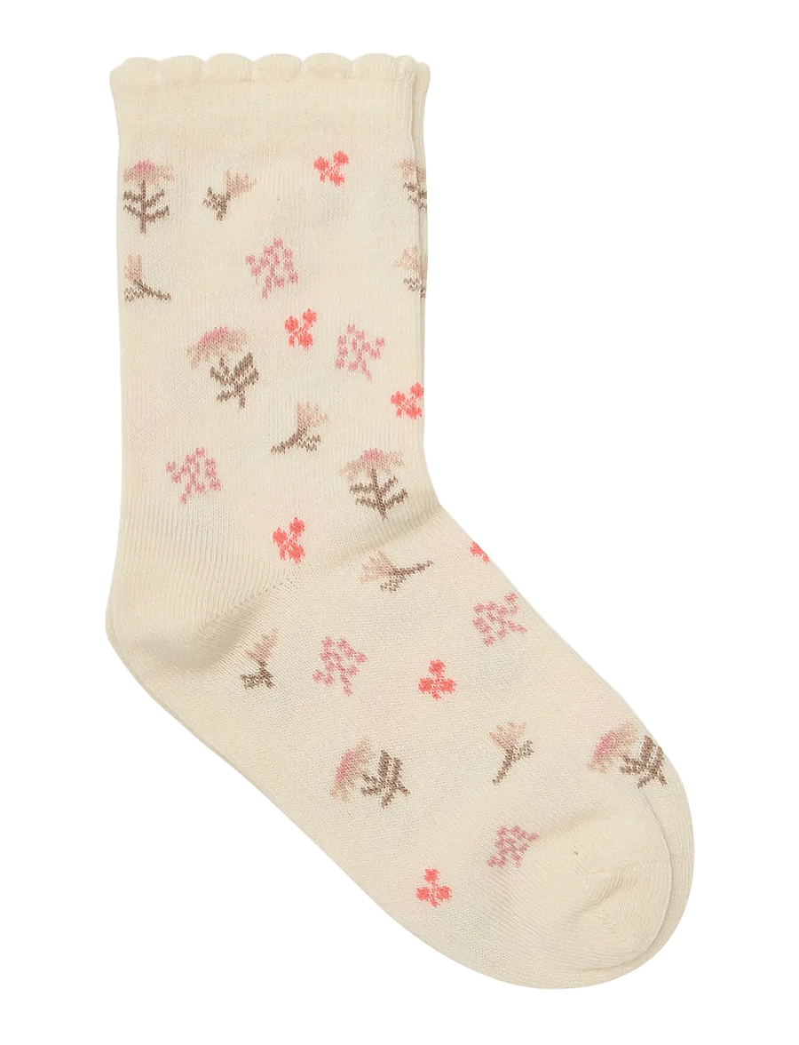 Minymo - 3-Pack Socks - sokid - withered rose - 1