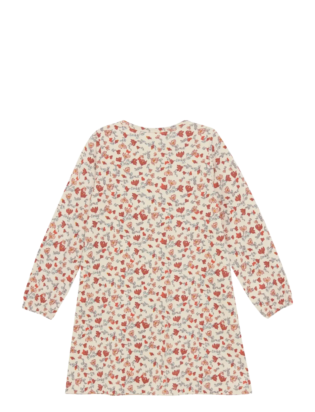 Minymo - Nightdress LS  AOP - pyjamas - sandshell - 2