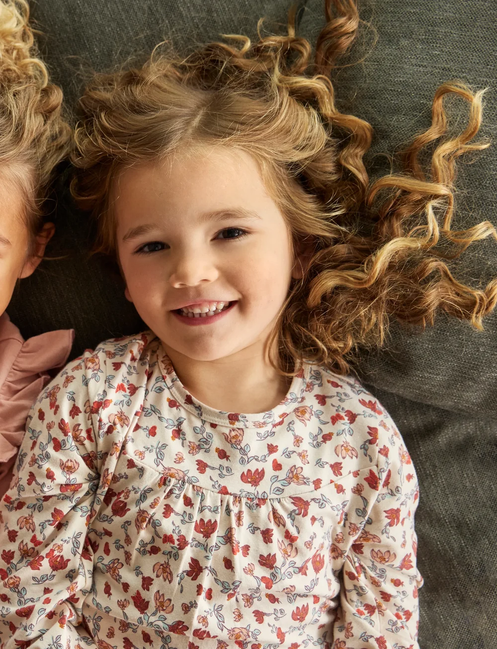 Minymo - Nightdress LS AOP - nachthemden - sandshell - 0