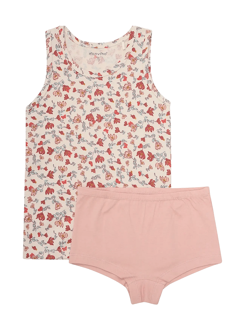 Minymo - Underwear Set AOP - sets - sandshell - 0
