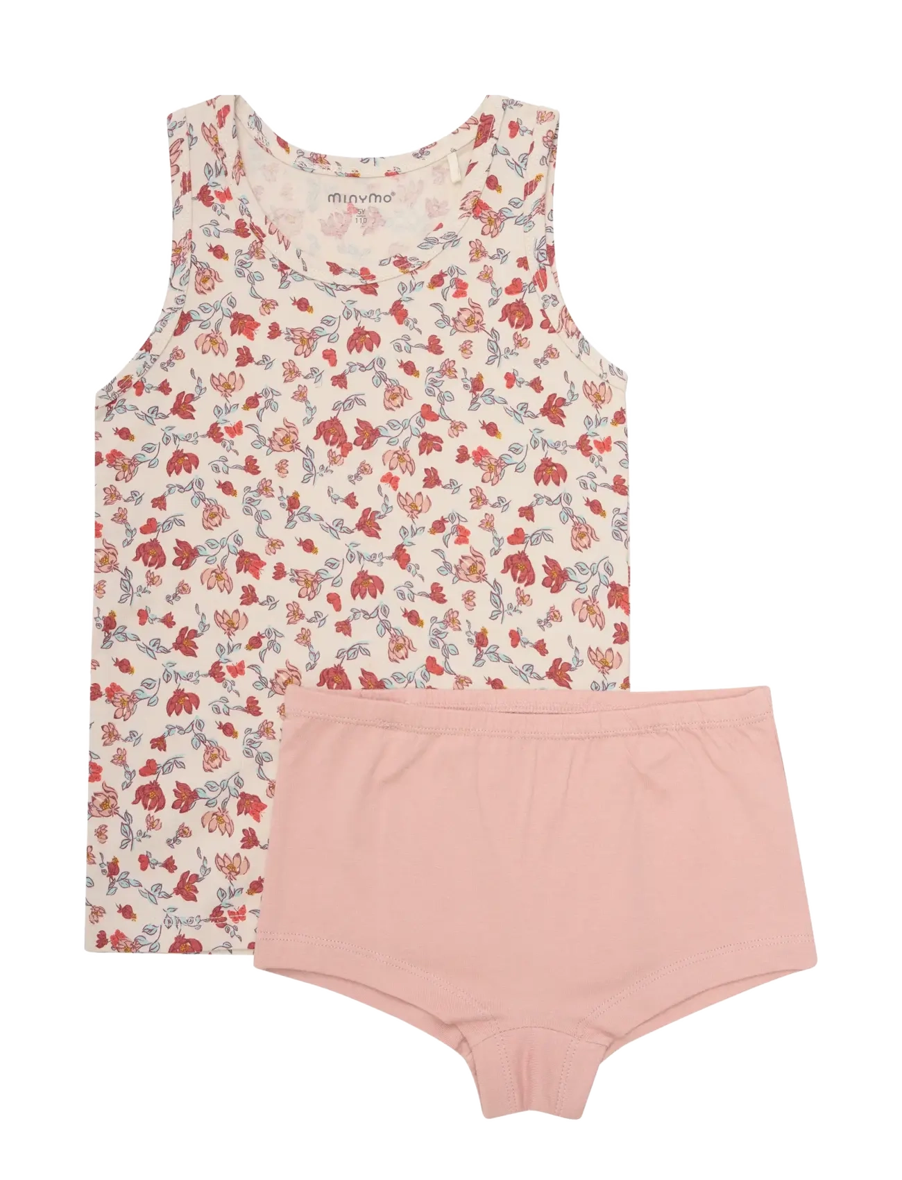 Minymo Underwear Set AOP - Undertøjssæt - SANDSHELL / multi