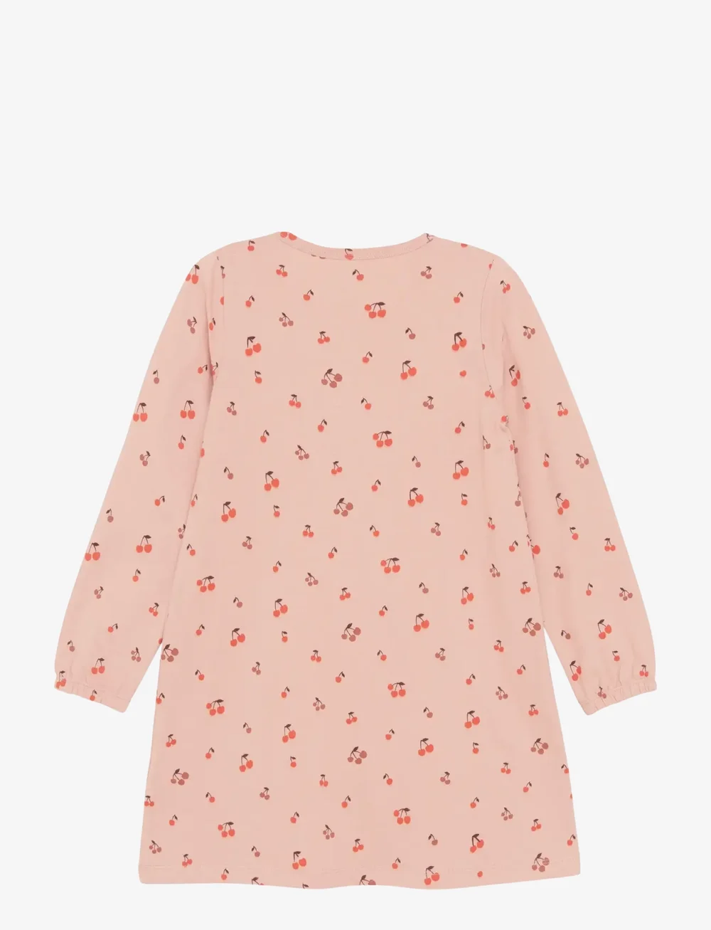 Minymo - Nightdress LS  AOP - long-sleeved casual dresses - misty rose - 1