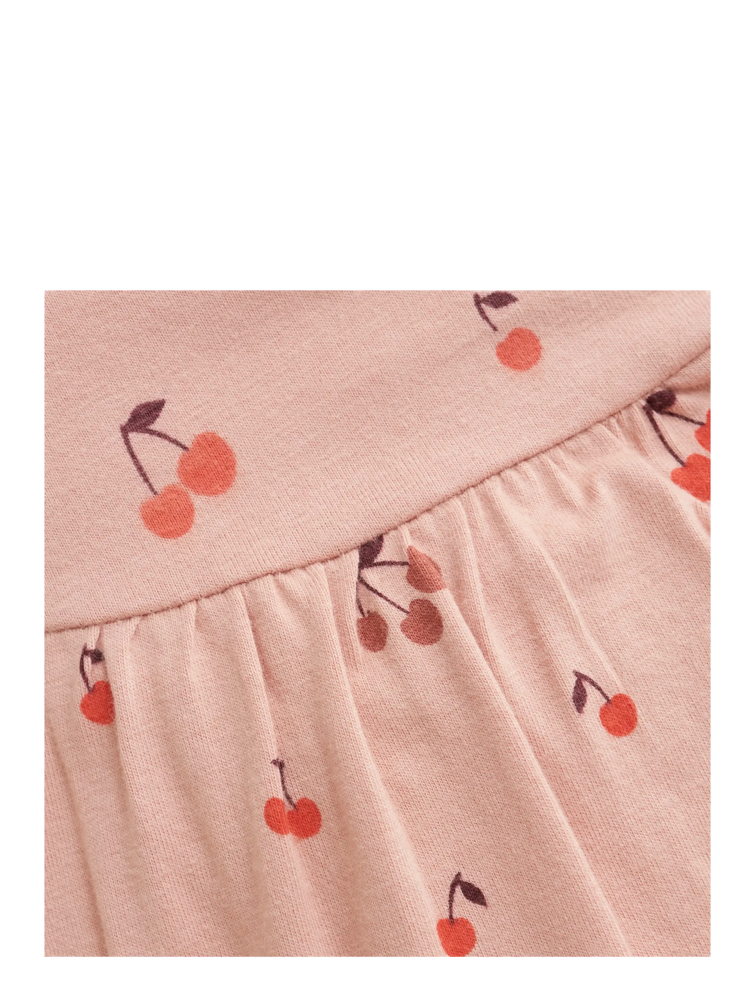Minymo - Nightdress LS  AOP - long-sleeved casual dresses - misty rose - 2