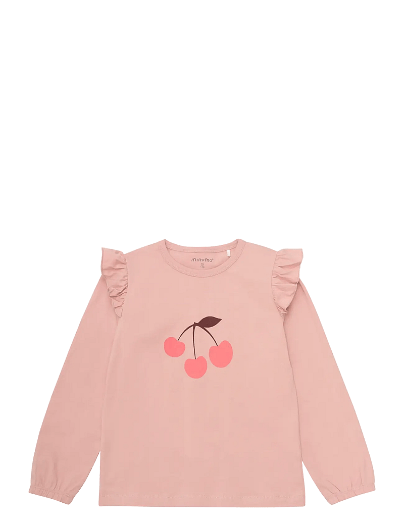 Minymo - Pyjamas LS Set AOP - pyjamassæt - misty rose - 3