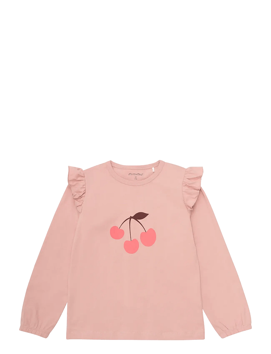 Minymo - Pyjamas LS Set AOP - sets - misty rose - 3