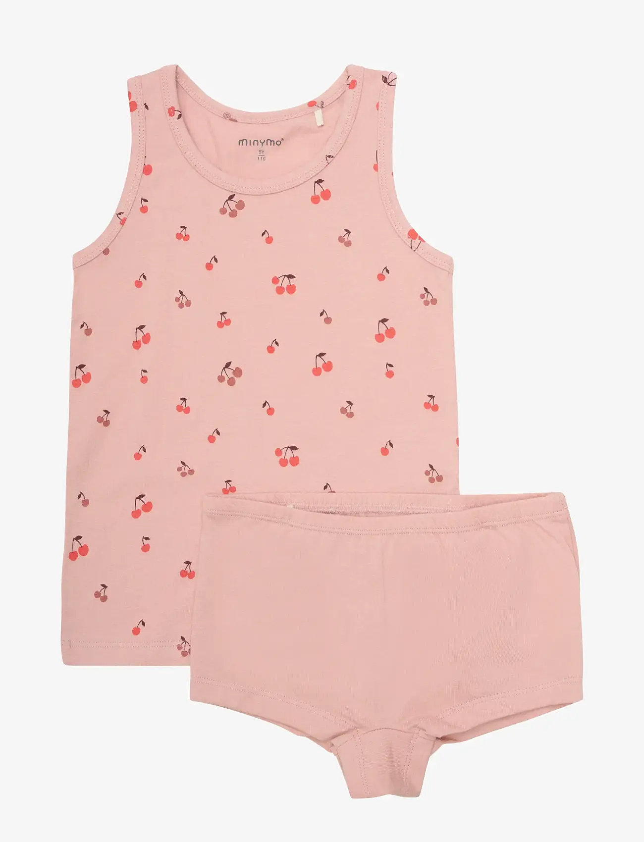 Minymo - Underwear Set AOP - herbstliche kleidung - misty rose - 0