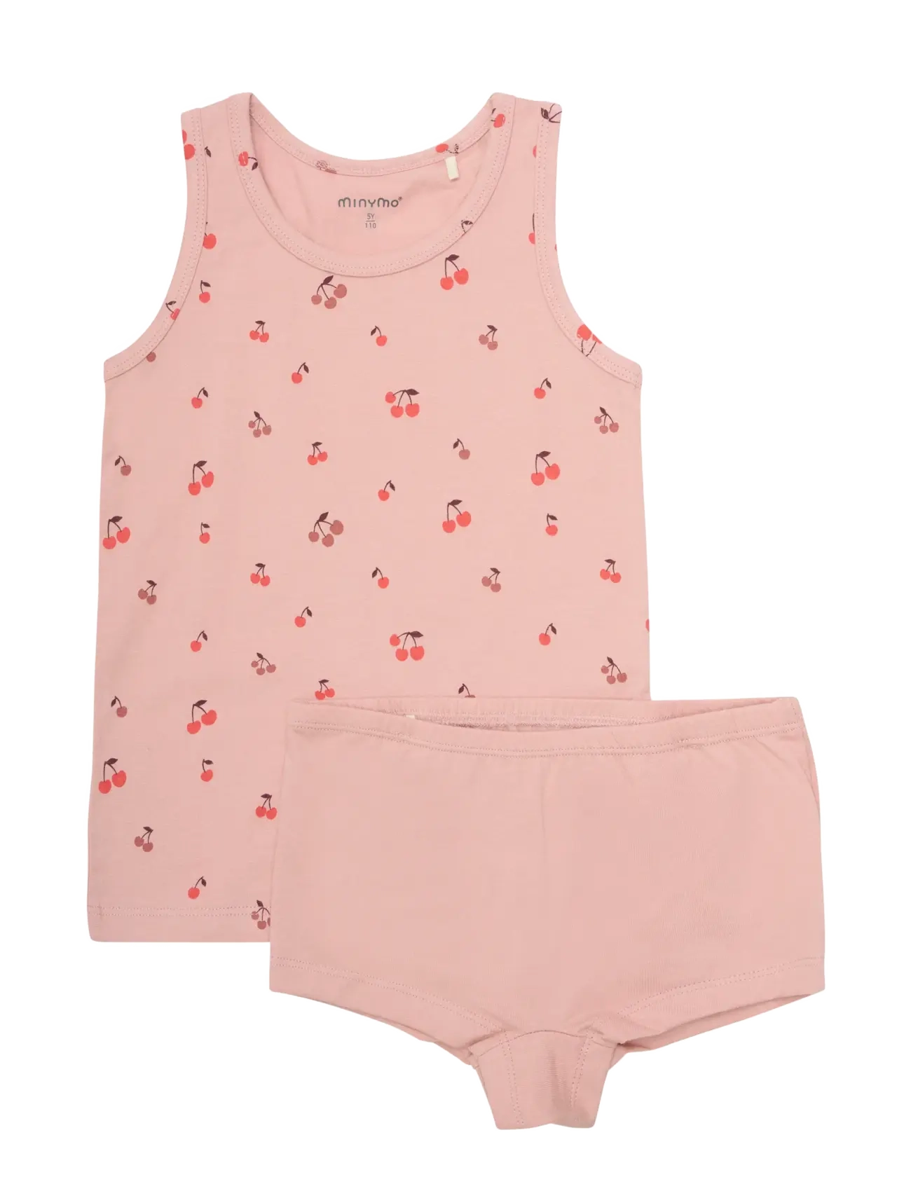 Minymo Underwear Set AOP - Undertøjssæt - MISTY ROSE / pink/rose