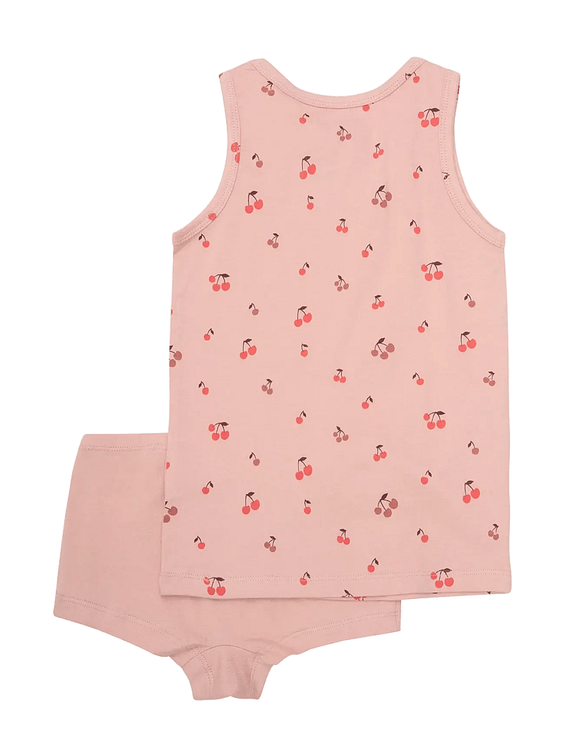 Minymo - Underwear Set AOP - aluspesukomplektid - misty rose - 1