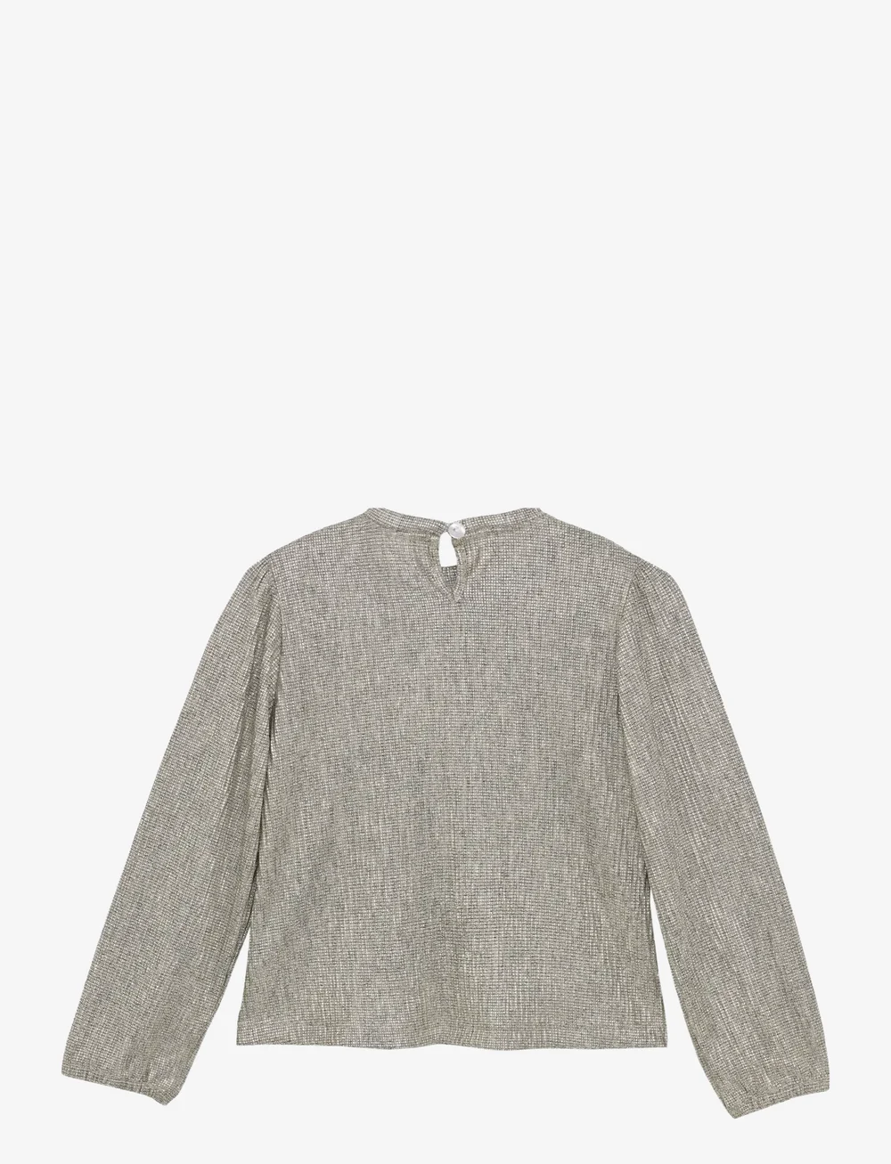 Minymo - Blouse LS - bluser & tunikaer - silver - 2