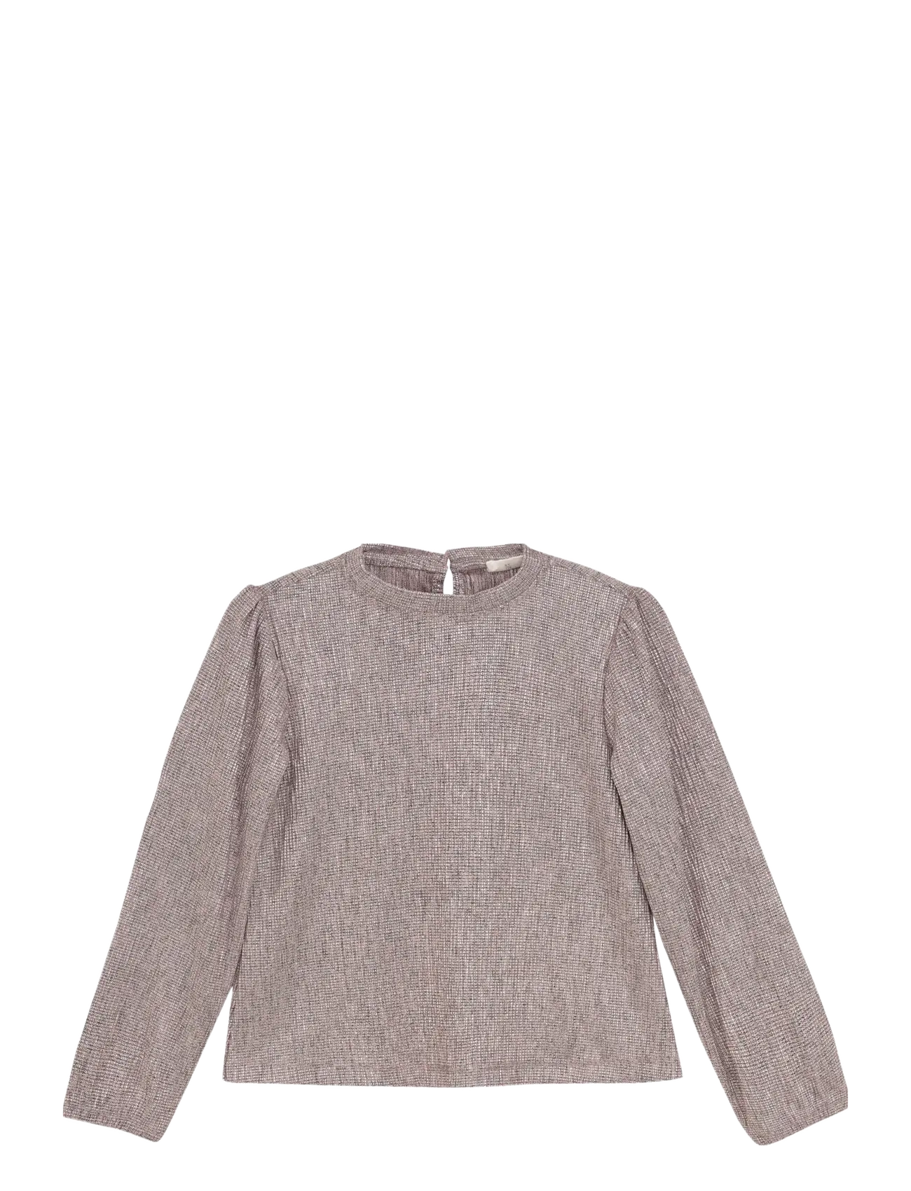 Minymo Blouse Ls, 116, Oberteile, Grau - Blouses & Tunics, Kinder