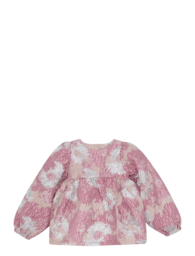 Minymo - Blouse LS - puserot & tunikat - woodrose - 1