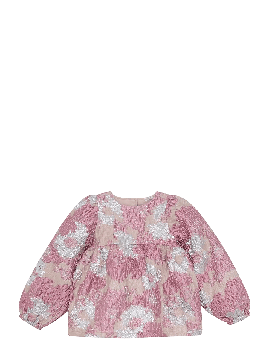 Minymo - Blouse LS - pluusid ja tuunikad - woodrose - 1