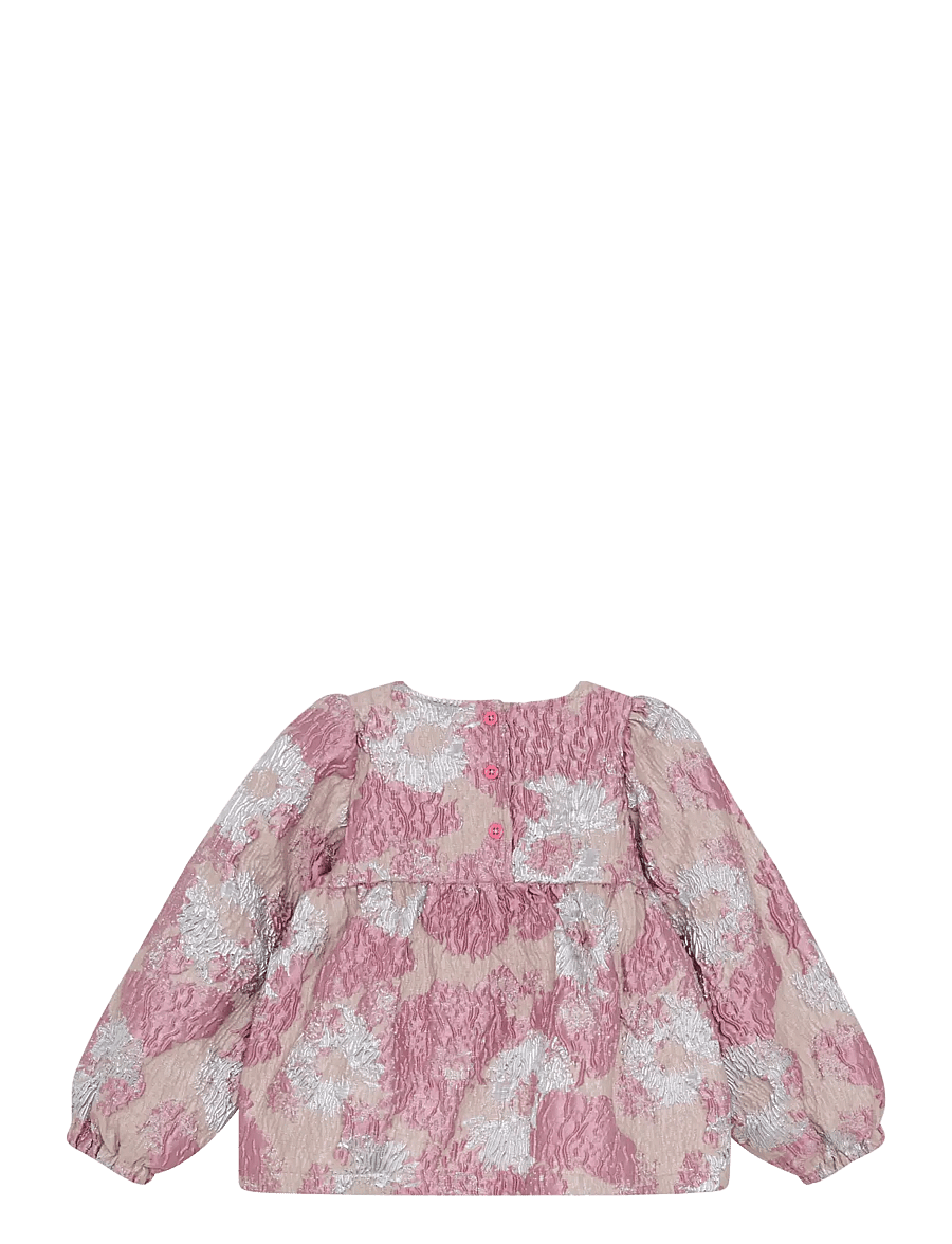 Minymo - Blouse LS - pluusid ja tuunikad - woodrose - 2