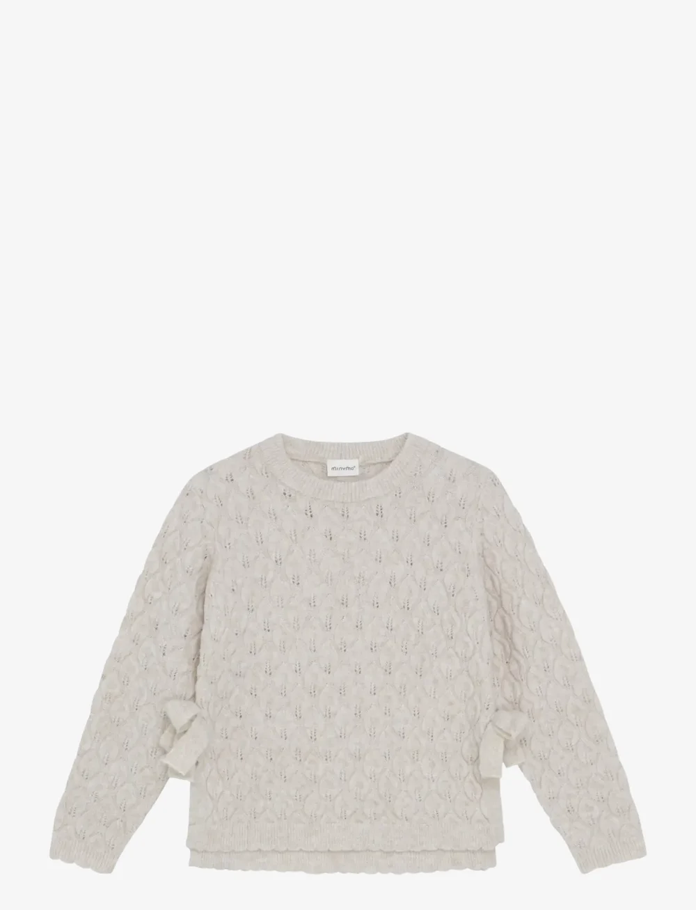 Minymo - Pullover LS Knit - truien - smoke gray - 0