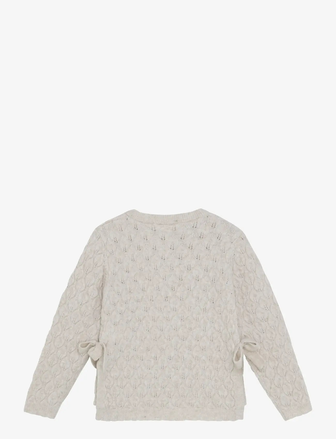 Minymo - Pullover LS Knit - jumpers - smoke gray - 2