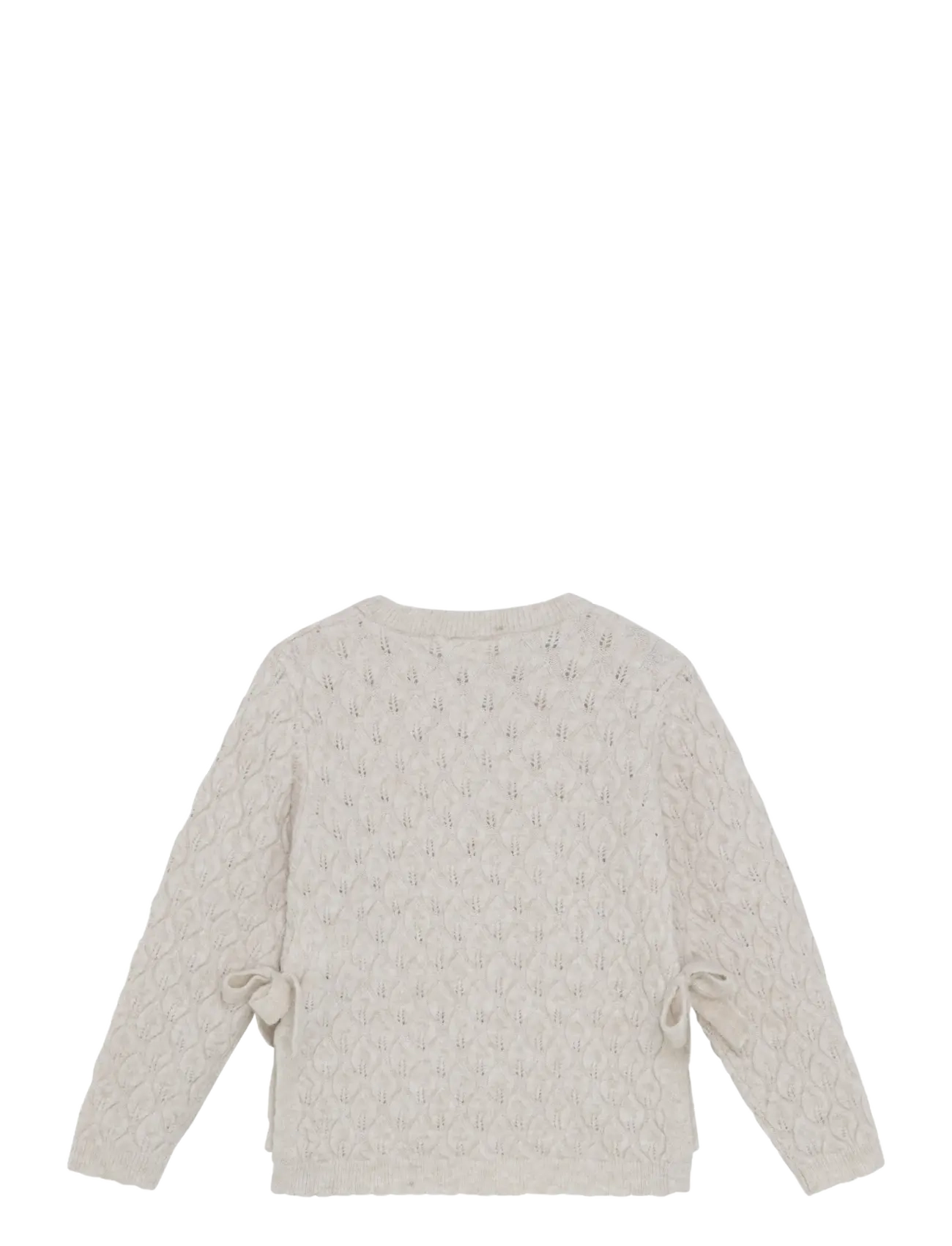 Minymo - Pullover LS Knit - tröjor - smoke gray - 2