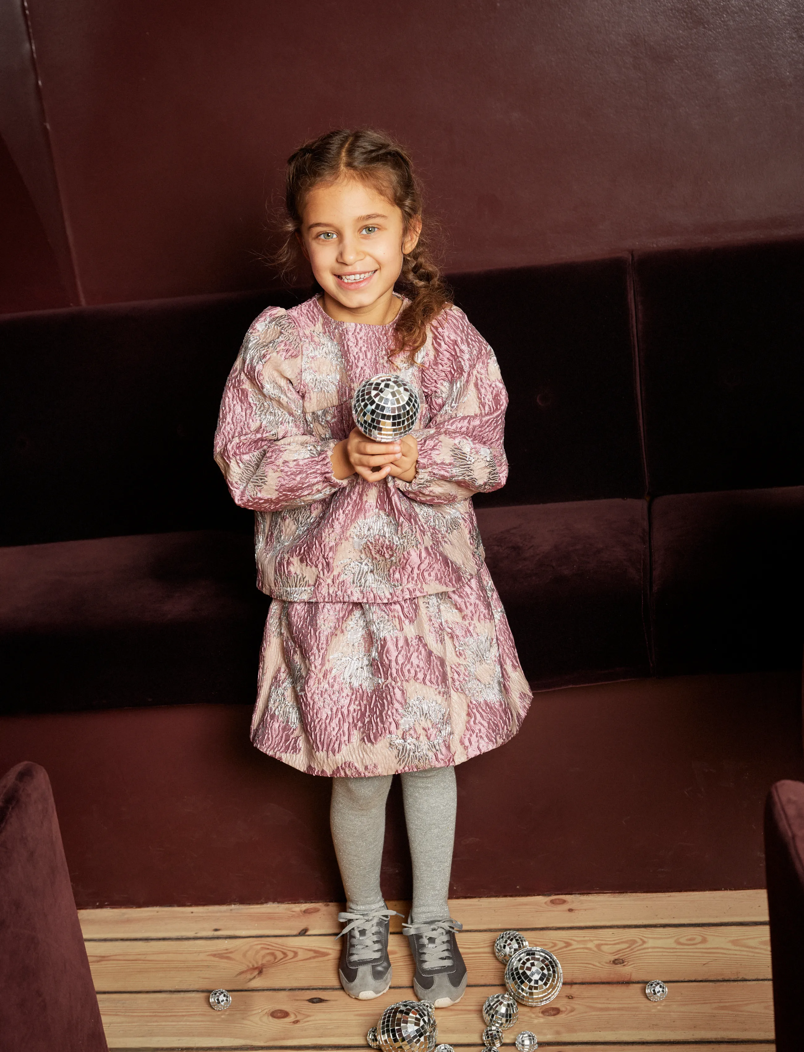 Minymo Skirt, 110, Röcke, Rosa - Short Kinder