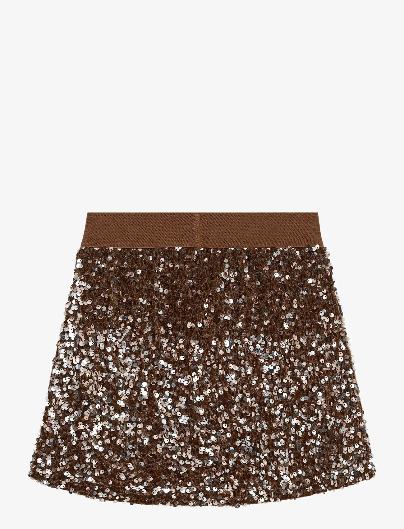 Minymo - Skirt w. Sequins - kurze röcke - woodrose - 2