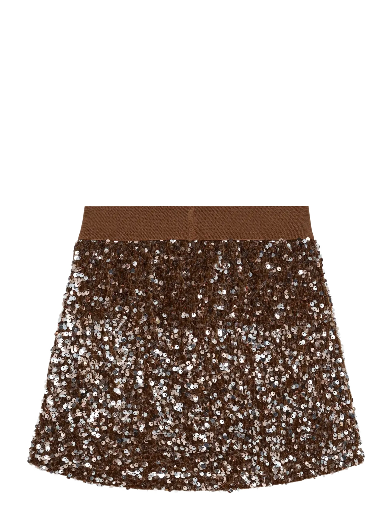 Minymo - Skirt w. Sequins - kurze röcke - woodrose - 2