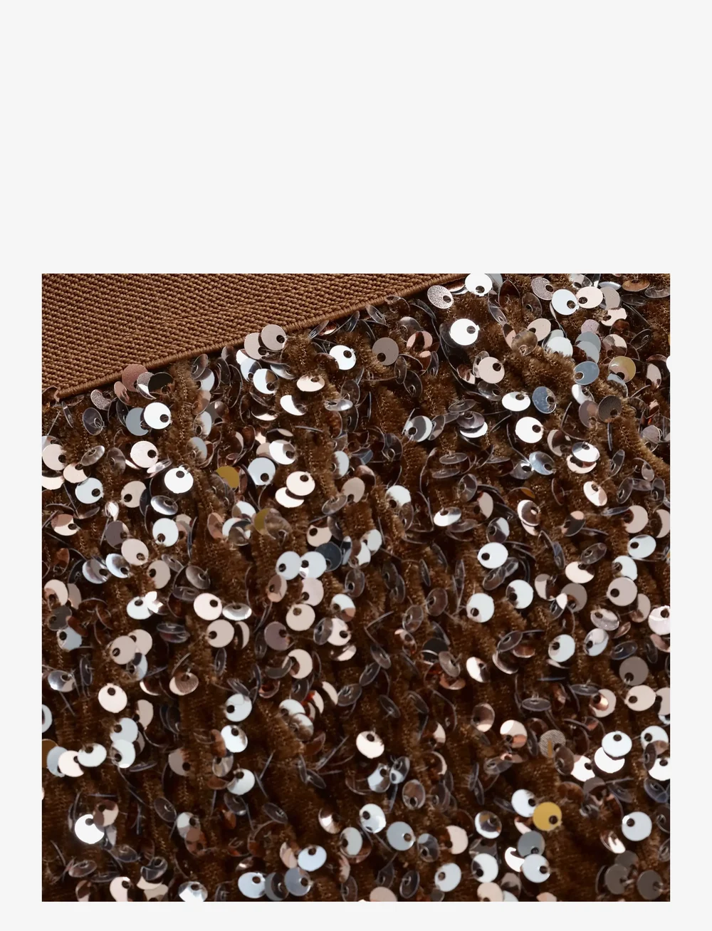 Minymo - Skirt w. Sequins - korte nederdele - woodrose - 3