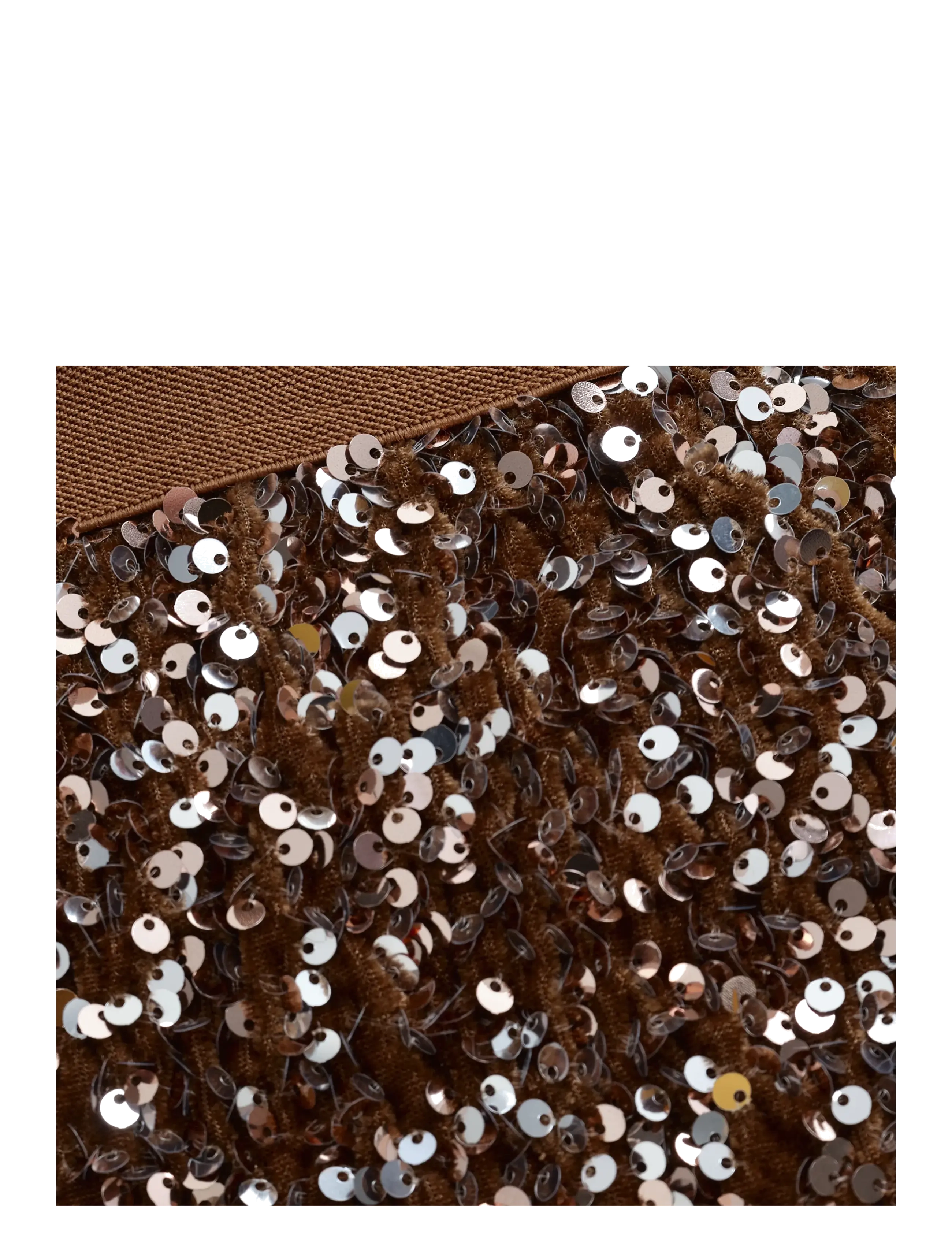 Minymo - Skirt w. Sequins - kurze röcke - woodrose - 3